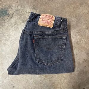Vintage 80s Levi's 501-0658 Straight Fit Jeans